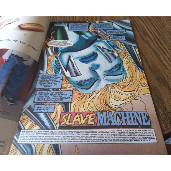 The New Warriors #65 (November 1995 Marvel Comics) - Picture 3 of 3